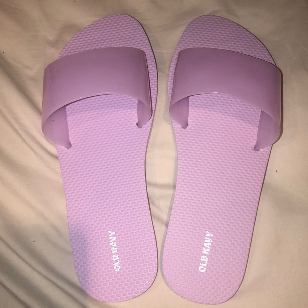 Old Navy Pink Slides size 10